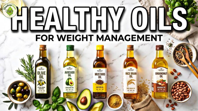 Healthy Oils to Use in Cooking for Weight Management